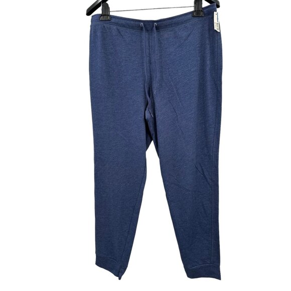 New Directions Intimates Blue Jogger Sweatpants Drawstring Lounge Pants XL - Picture 1 of 6